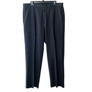 CALVIN KLEIN Mens Trousers / Dress Pant | Dark Charcoal Pinstripe |‎ Size 36x32